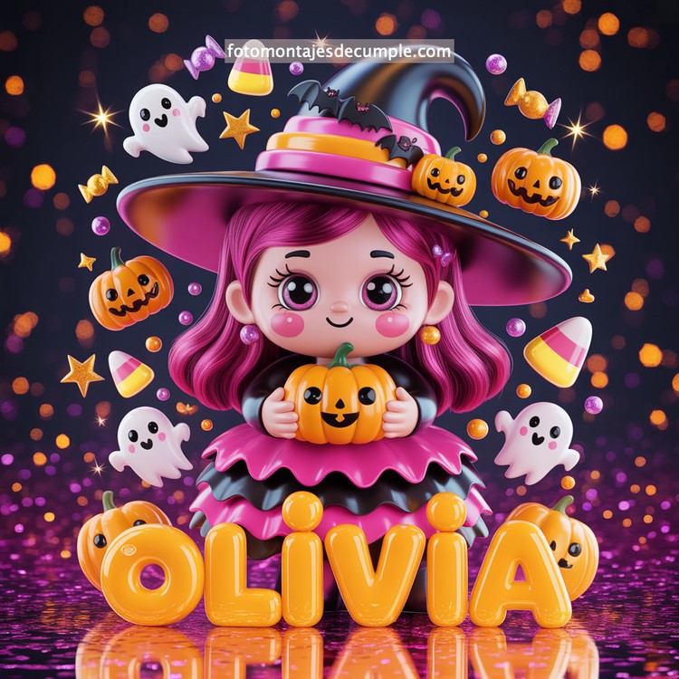 nombres brujita halloween gratis
