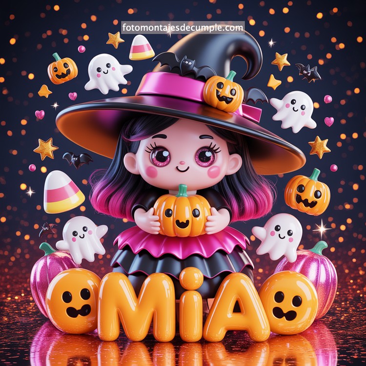 nombres brujita halloween gratis