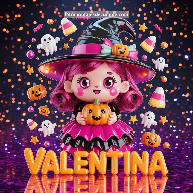 nombres brujita halloween gratis