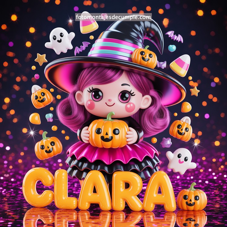nombres brujita halloween gratis