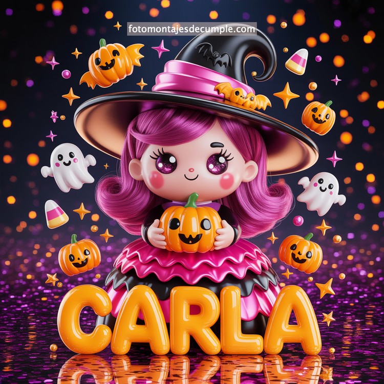 nombres brujita halloween gratis