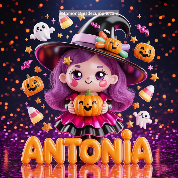 nombres brujita halloween gratis
