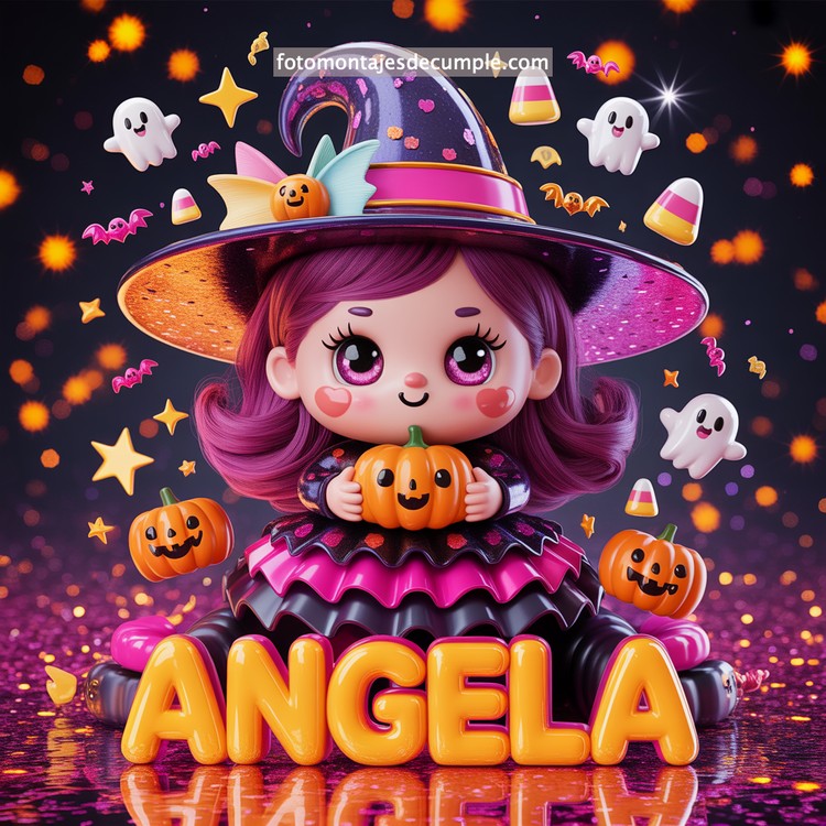 nombres brujita halloween gratis