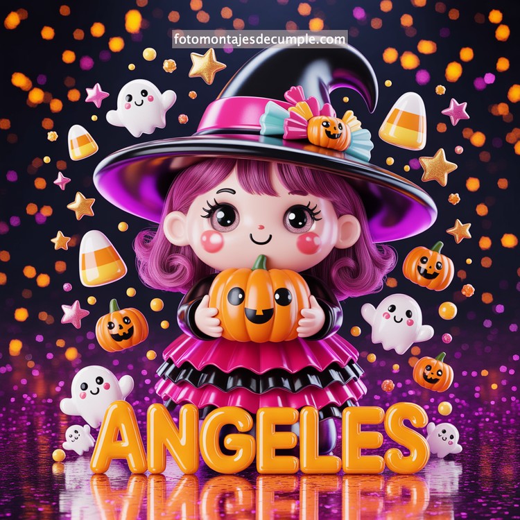 nombres brujita halloween gratis