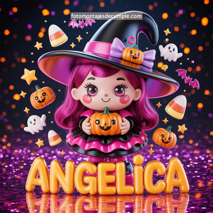 nombres brujita halloween gratis