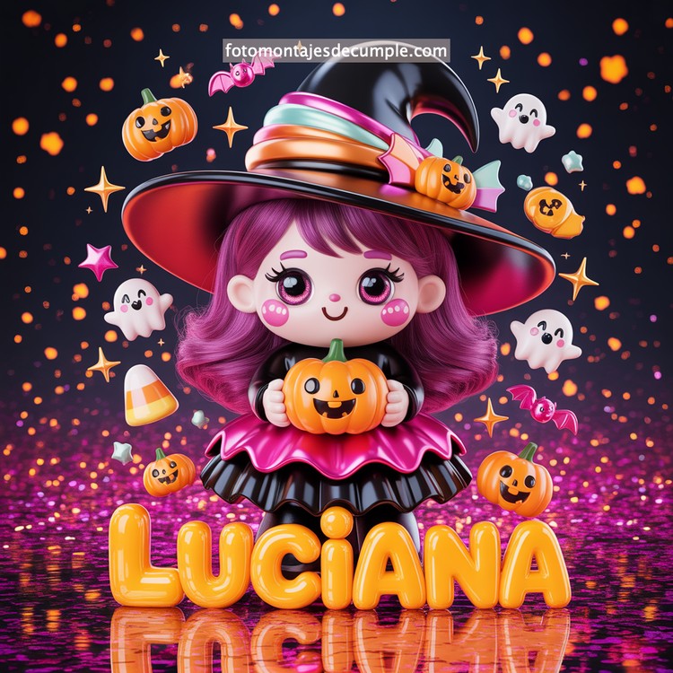nombres brujita halloween gratis