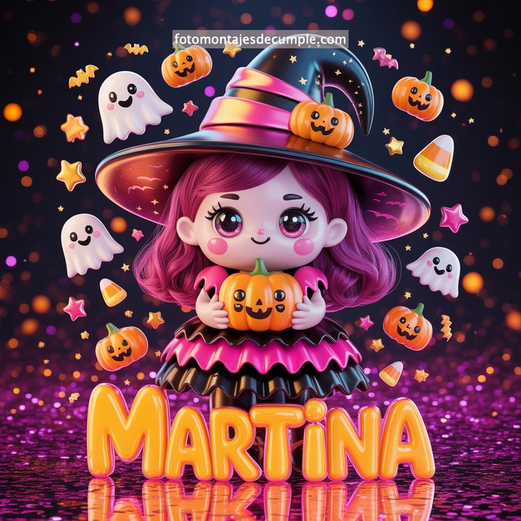 nombres brujita halloween gratis