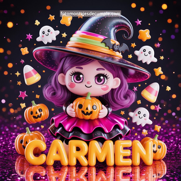 nombres brujita halloween gratis