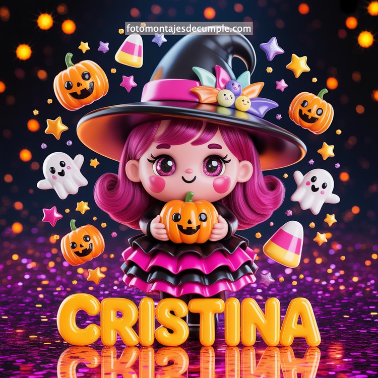 nombres brujita halloween gratis