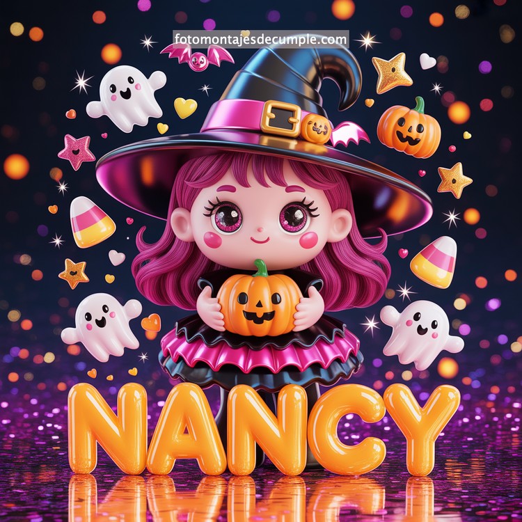 nombres brujita halloween gratis