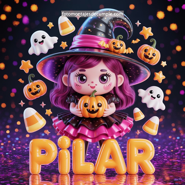nombres brujita halloween gratis