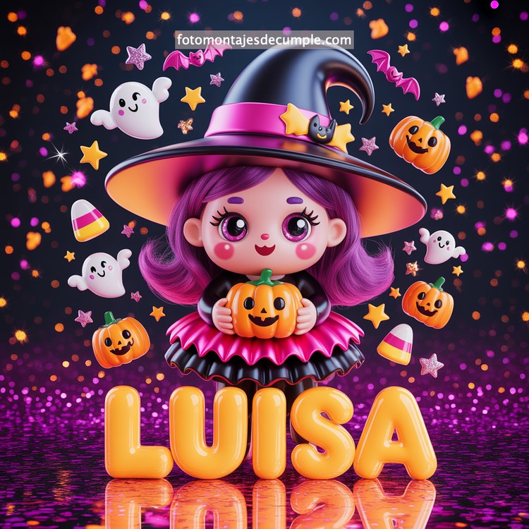 nombres brujita halloween gratis