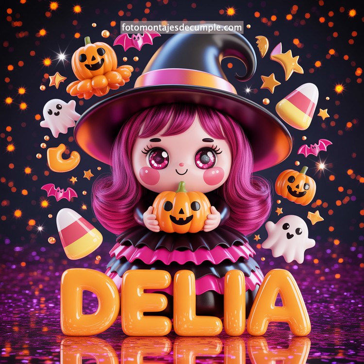 nombres brujita halloween gratis