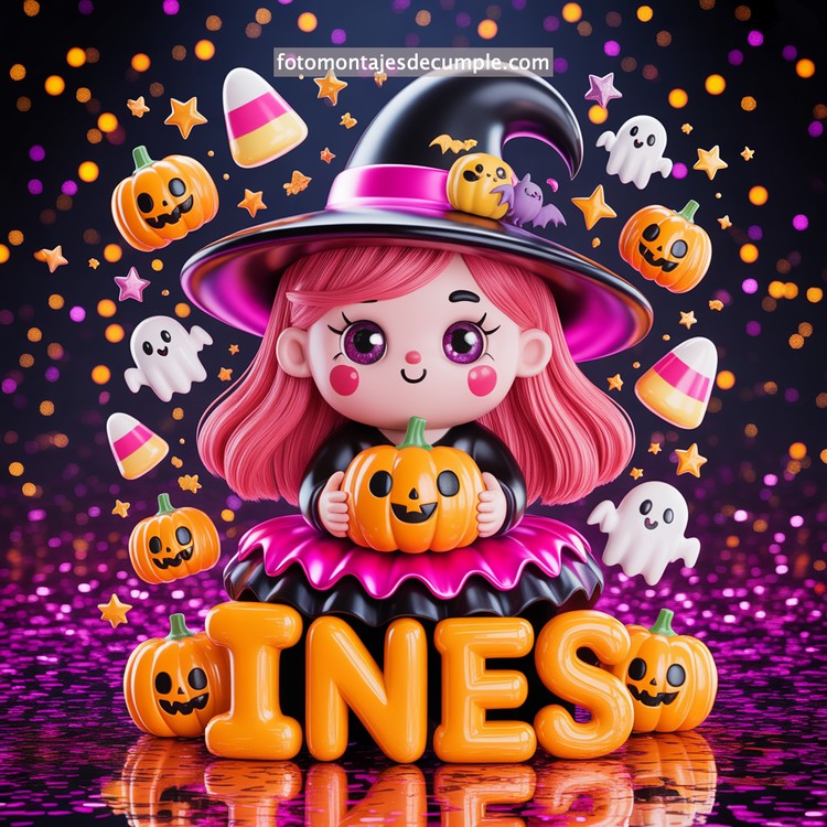 nombres brujita halloween gratis