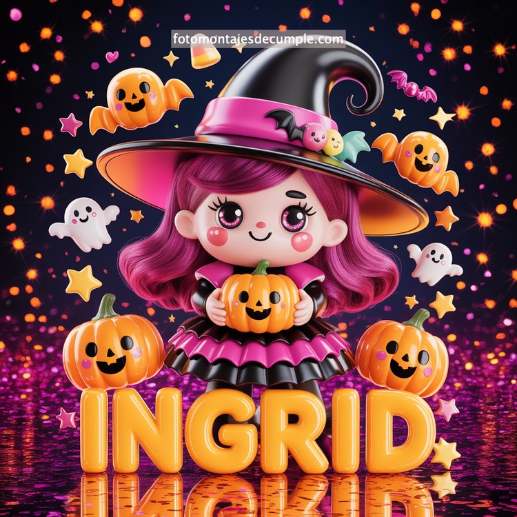 nombres brujita halloween gratis