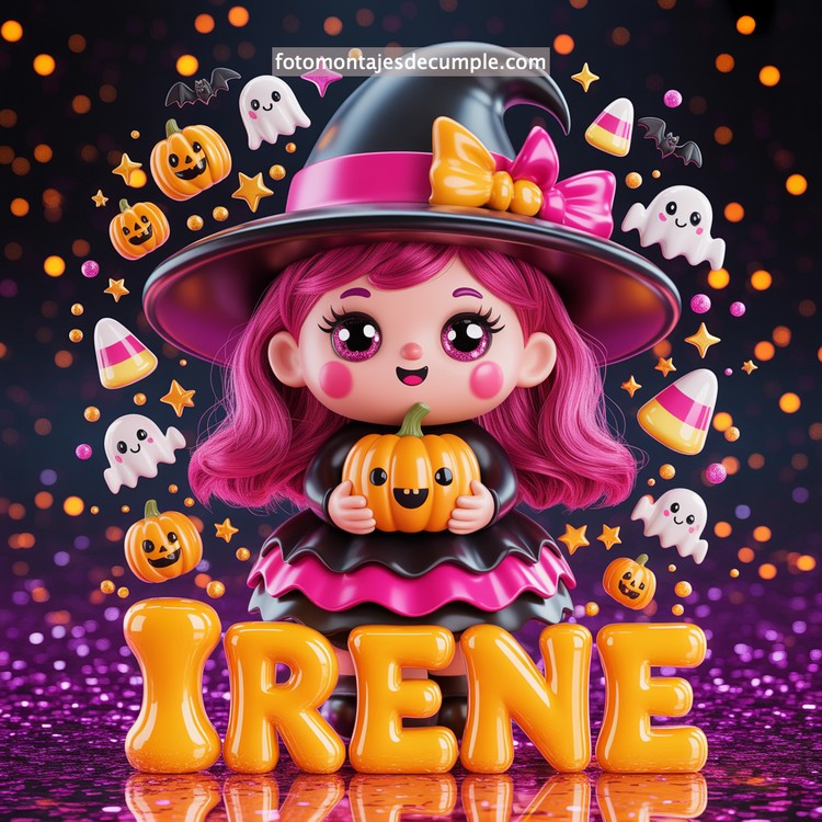 nombres brujita halloween gratis