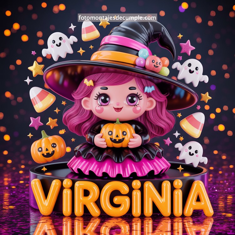 nombres brujita halloween gratis