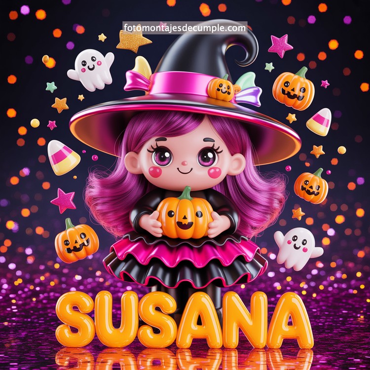 nombres brujita halloween gratis