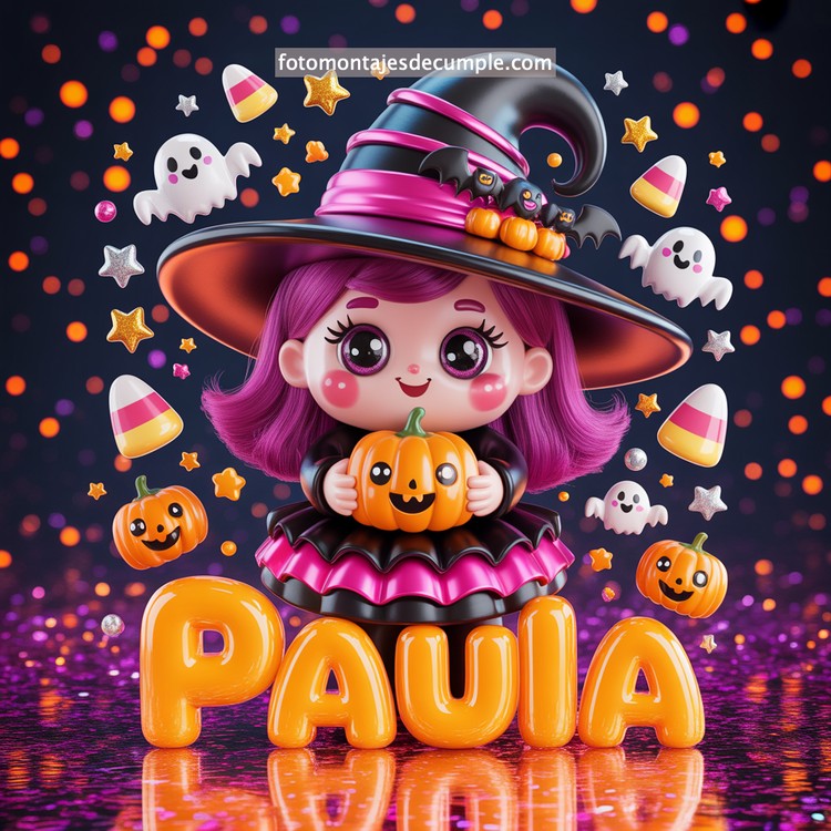 nombres brujita halloween gratis