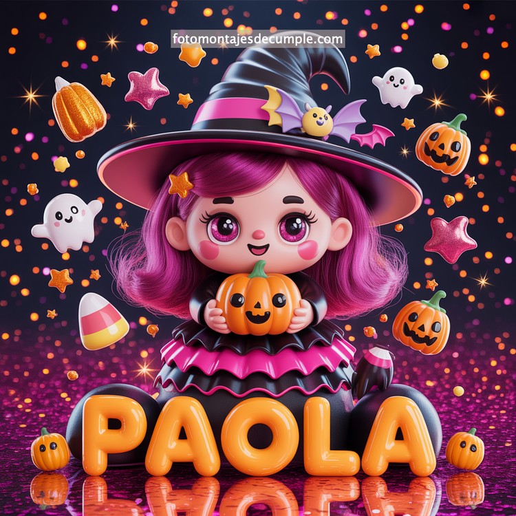 nombres brujita halloween gratis