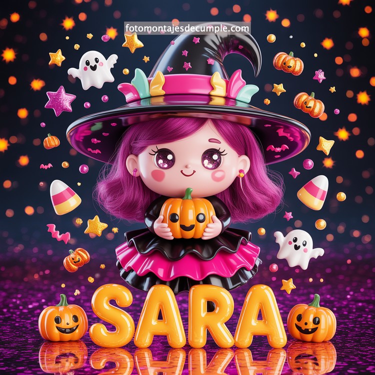 nombres brujita halloween gratis