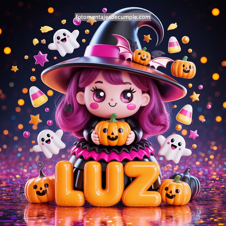 nombres brujita halloween gratis