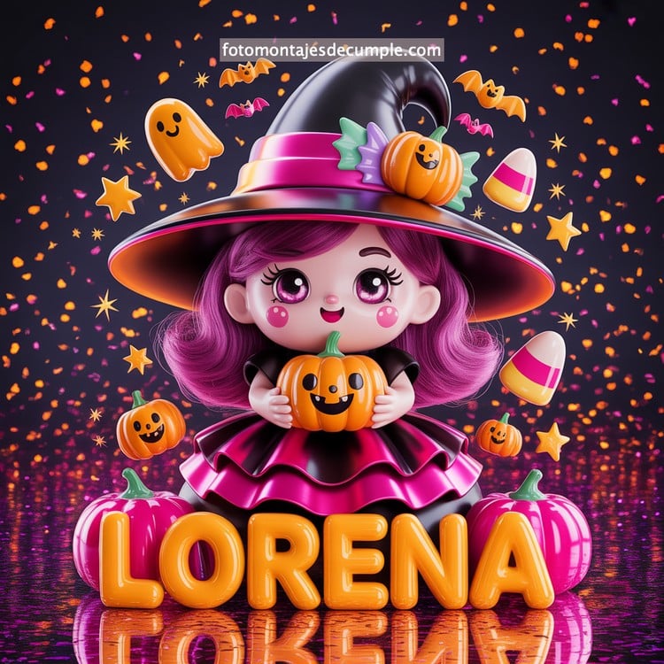 nombres brujita halloween
