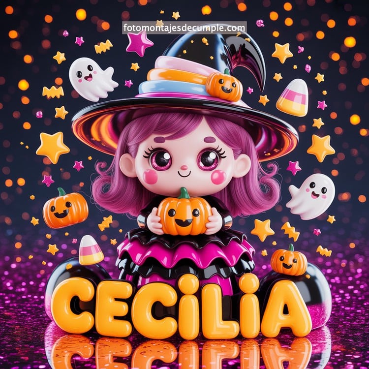 nombres brujita halloween