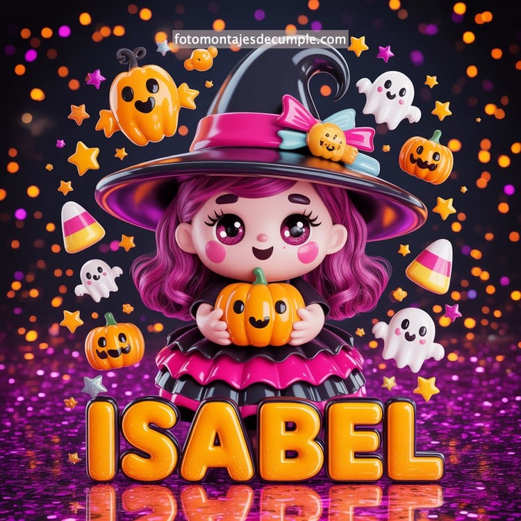 nombres brujita halloween