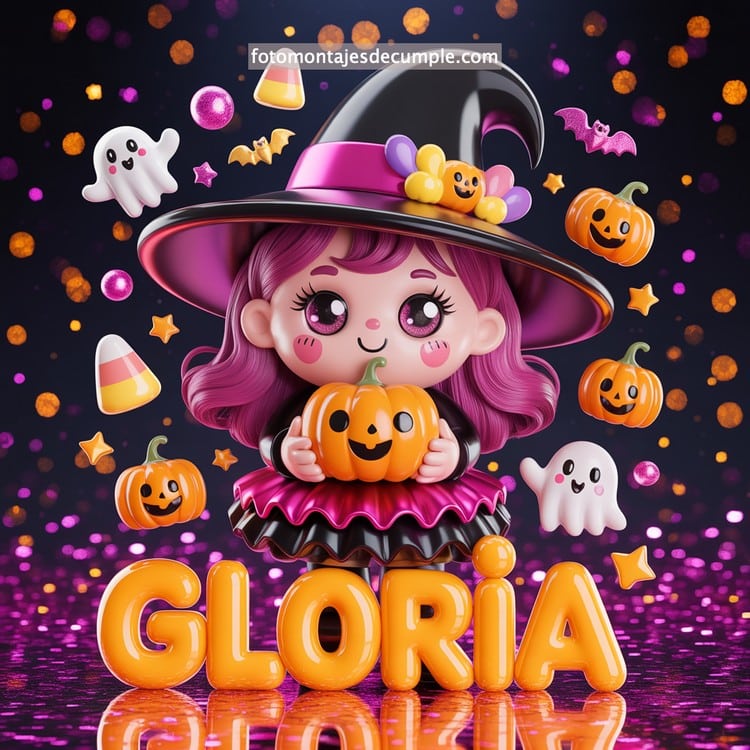 nombres brujita halloween
