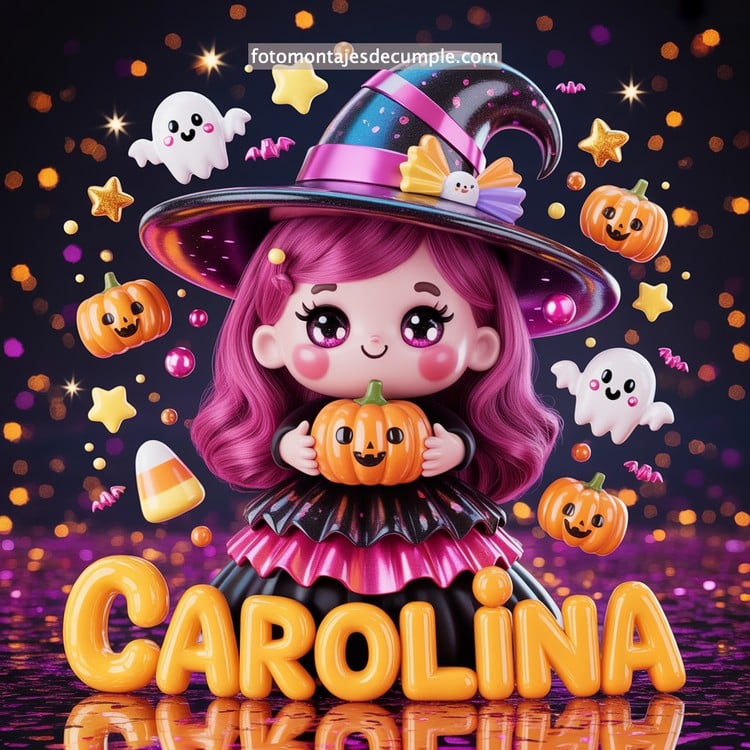 nombres brujita halloween