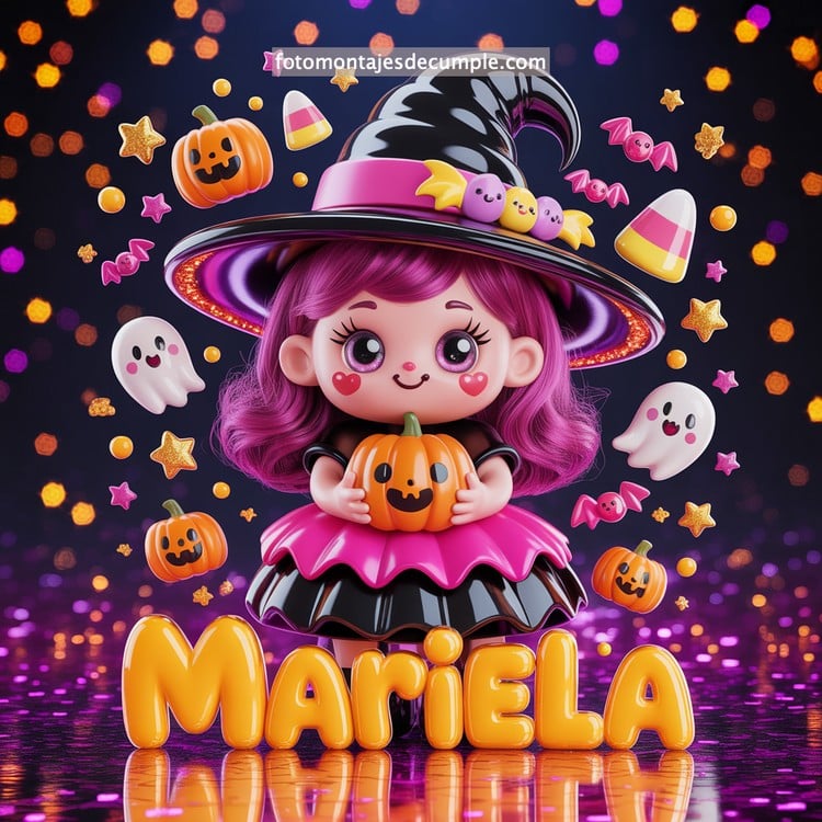 nombres brujita halloween