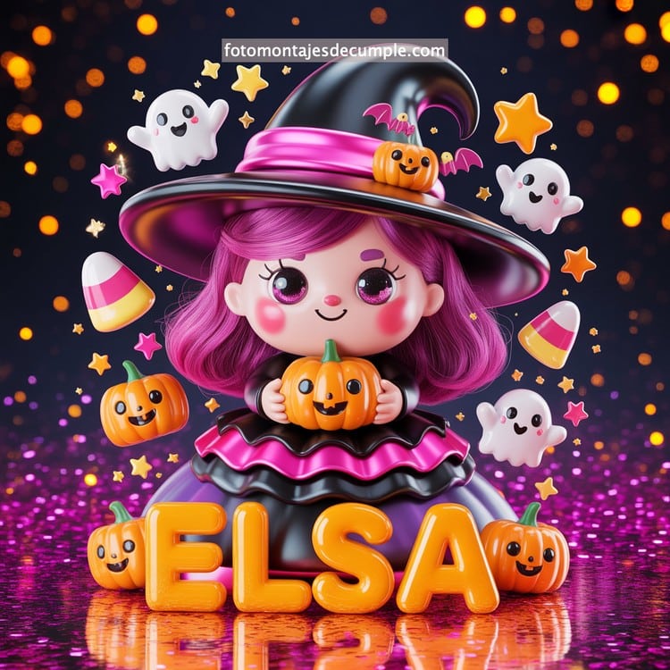nombres brujita halloween