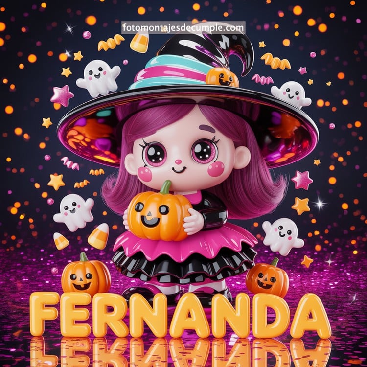 nombres brujita halloween