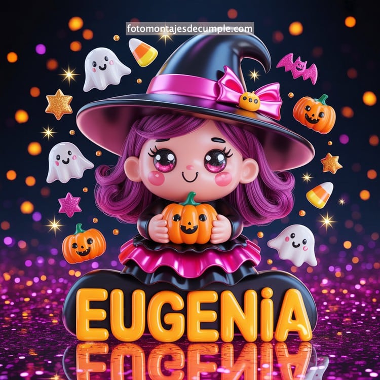nombres brujita halloween