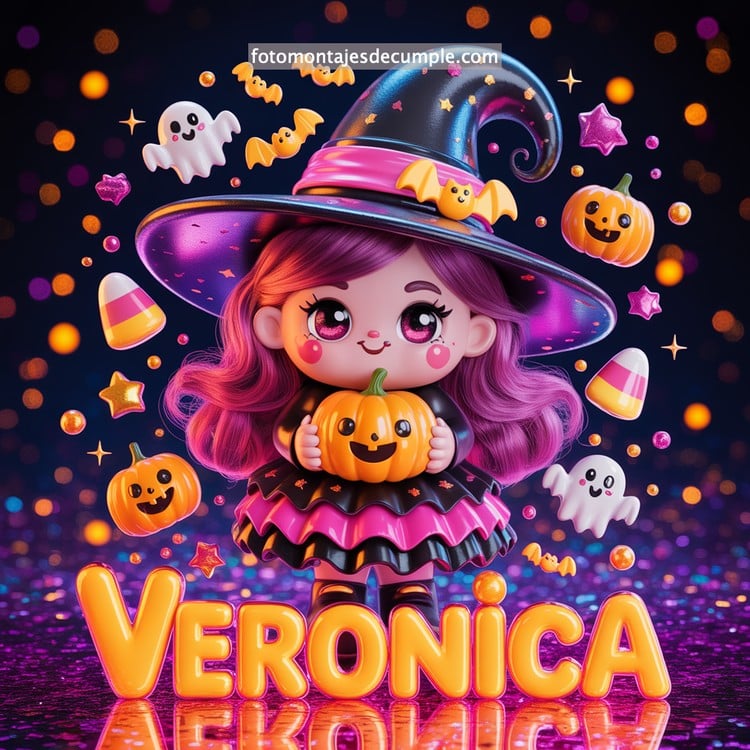 nombres brujita halloween