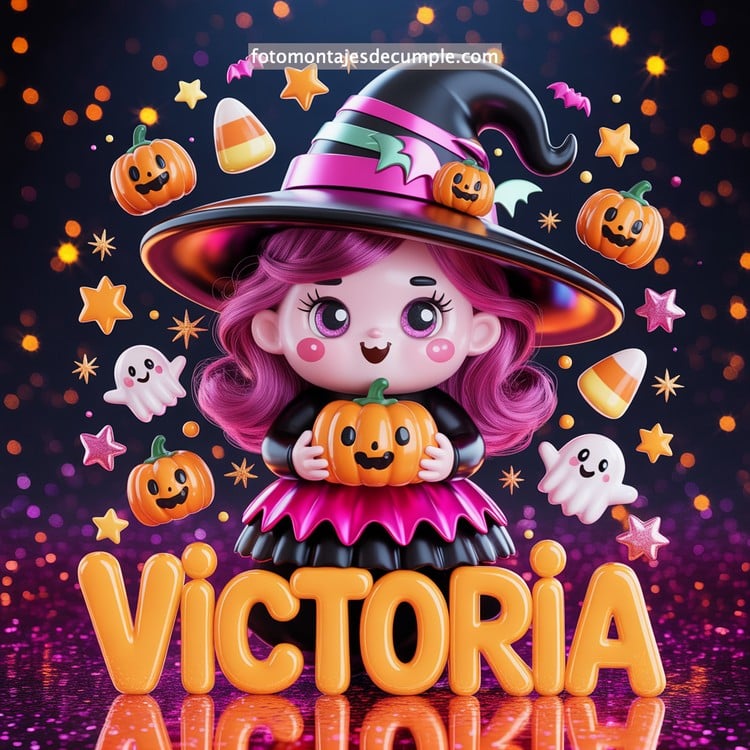 nombres brujita halloween