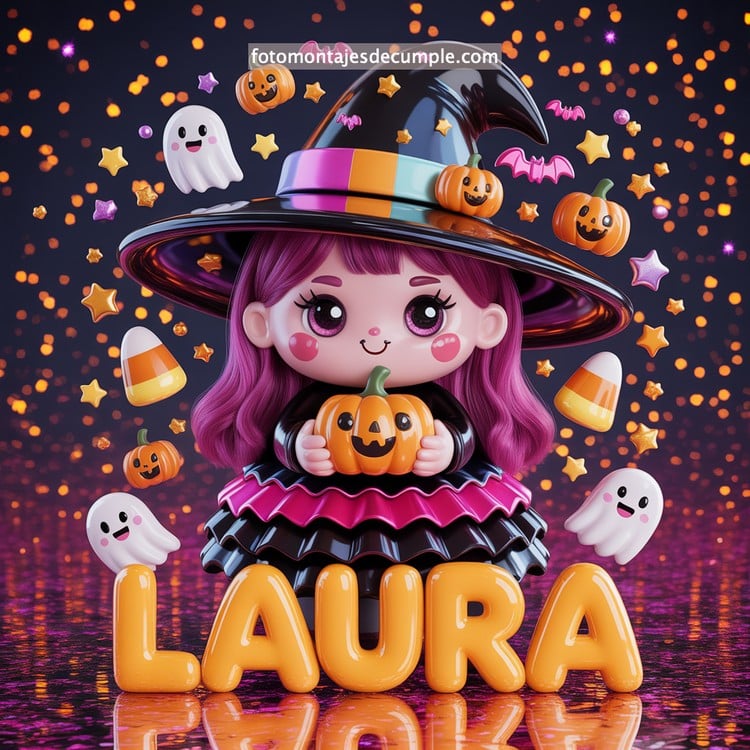 nombres brujita halloween