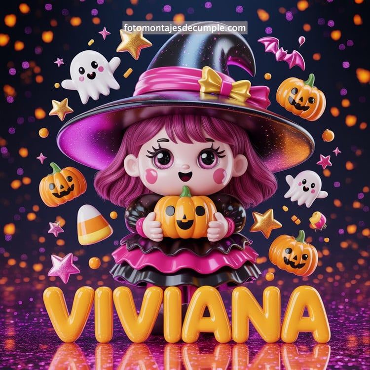nombres brujita halloween