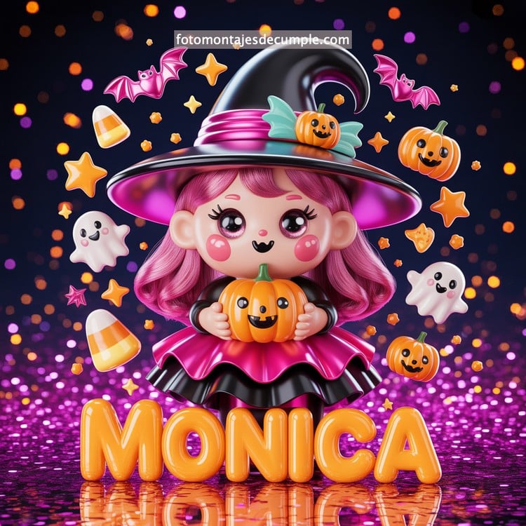 nombres brujita halloween