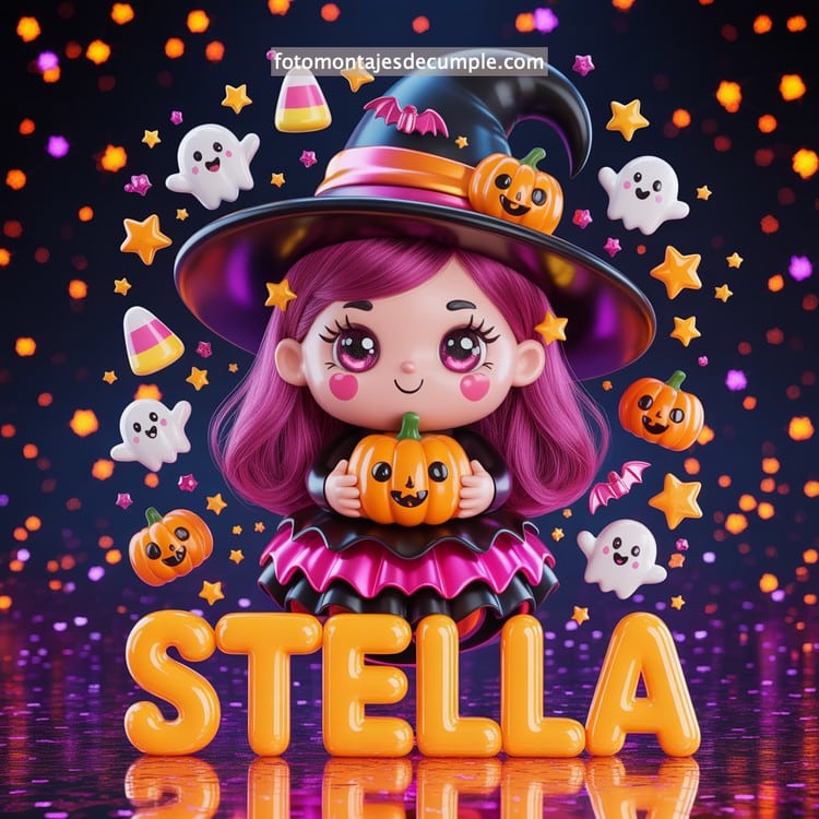 nombres brujita halloween