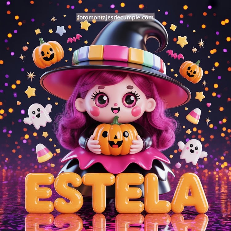 nombres brujita halloween
