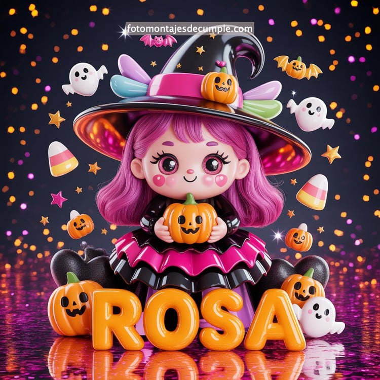 nombres brujita halloween
