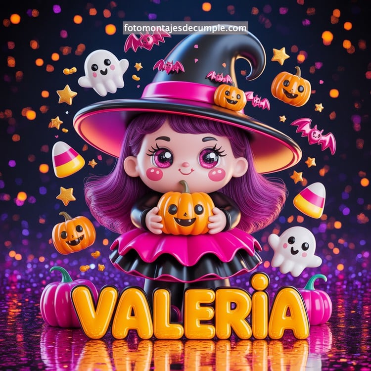 nombres brujita halloween