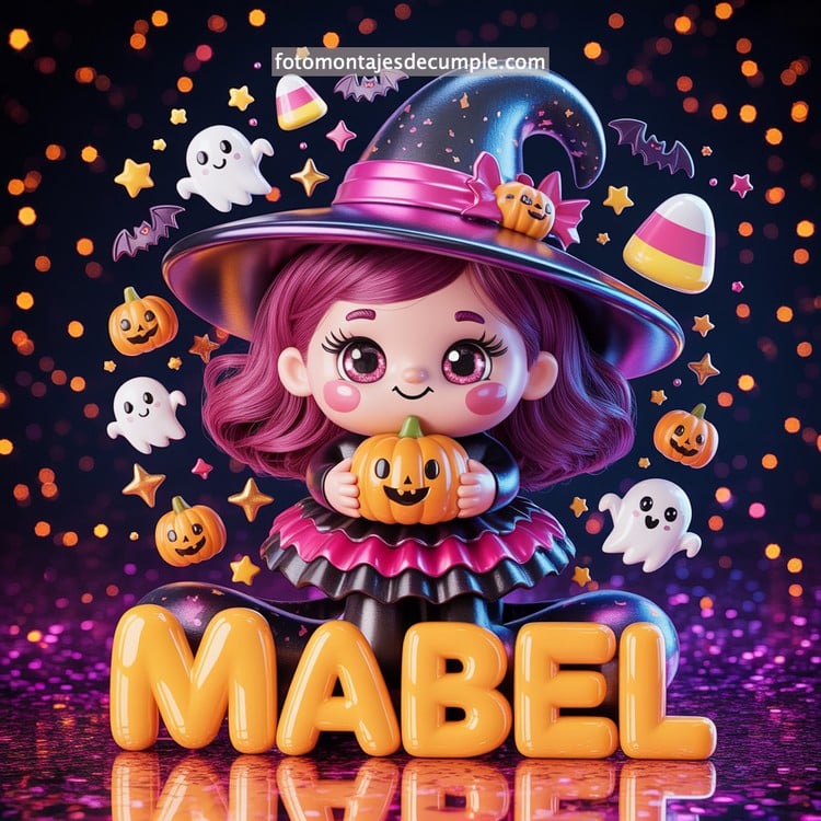 nombres brujita halloween