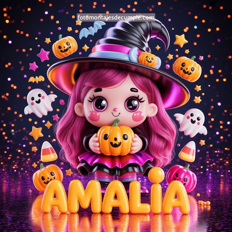 nombres brujita halloween