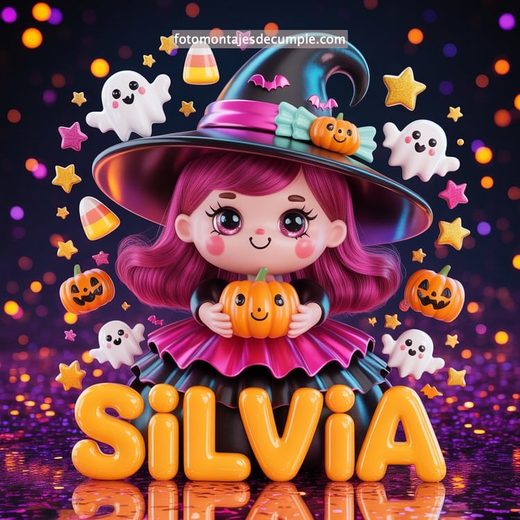 nombres brujita halloween